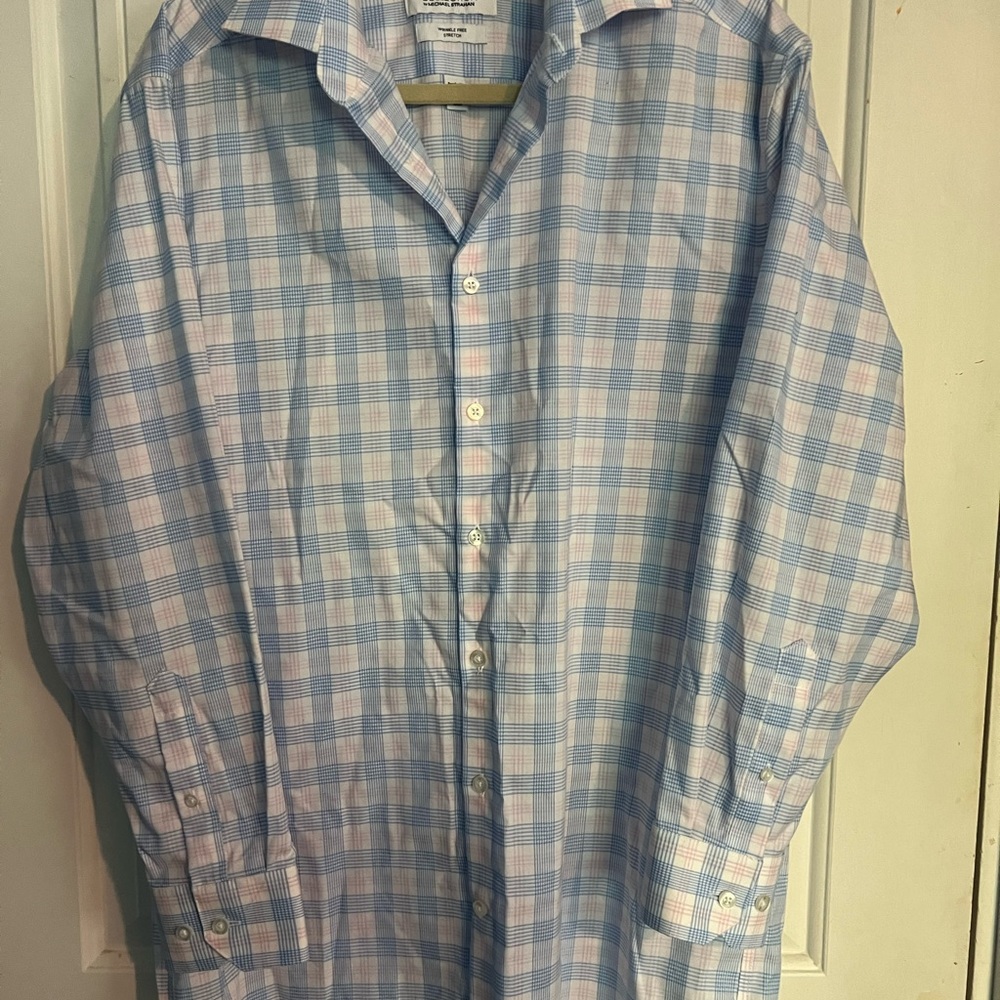 Men's Dress Shirt Michael Strahan Like New